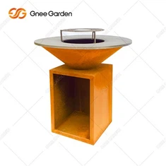 Grill BBQ Cruach Corten le Barr Maol