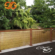 Poist Miotail Fál Feirme Cruach Corten