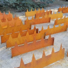 Leapacha Plandálaí Ardaithe Cruach Corten