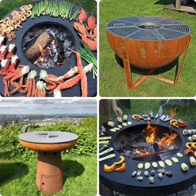 Gríosaí BBQ Corten Steel: An Treoir Iomlán maidir le Síonchaitheamh-Barbecues...